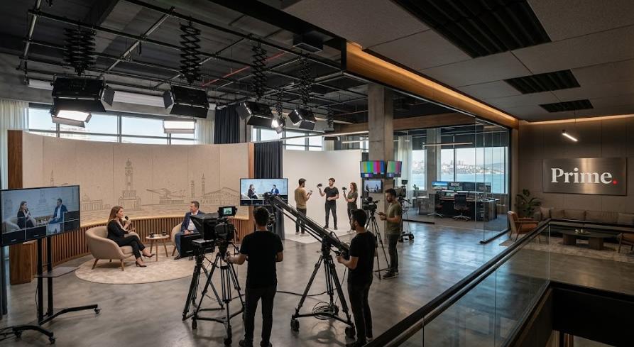 Kaliteli İzmir Prodüksiyon Alanı Prime Studyo