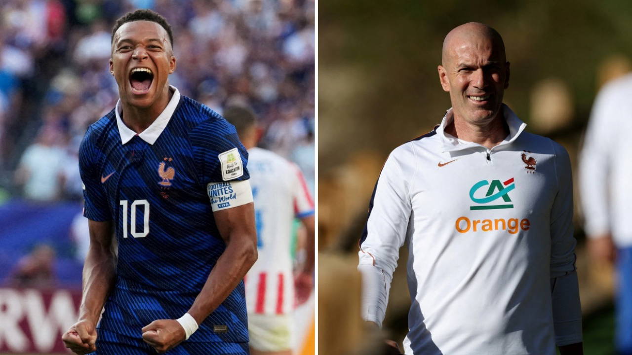 Kylian Mbappe'den Zinedine Zidane sözleri: 'Sanki bir film gibi'