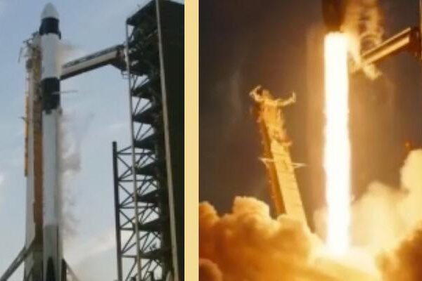 Elon Musk Spacex’in şirketi Uluslararası Uzay İstasyonu’na 4 astronör gönderdi! Falcon-9 roketi başlattı …