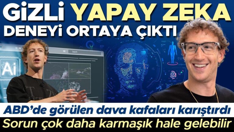 Meta’nın gizli yapay zeka deneyi ortaya çıktı! Amerika Birleşik Devletleri’nde görülen dava kafası karıştı